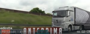 Camion Mercedes driverless