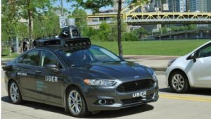 Volvo UBER driverless